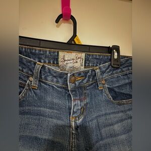 American Rag Dark Blue low rise Jeans